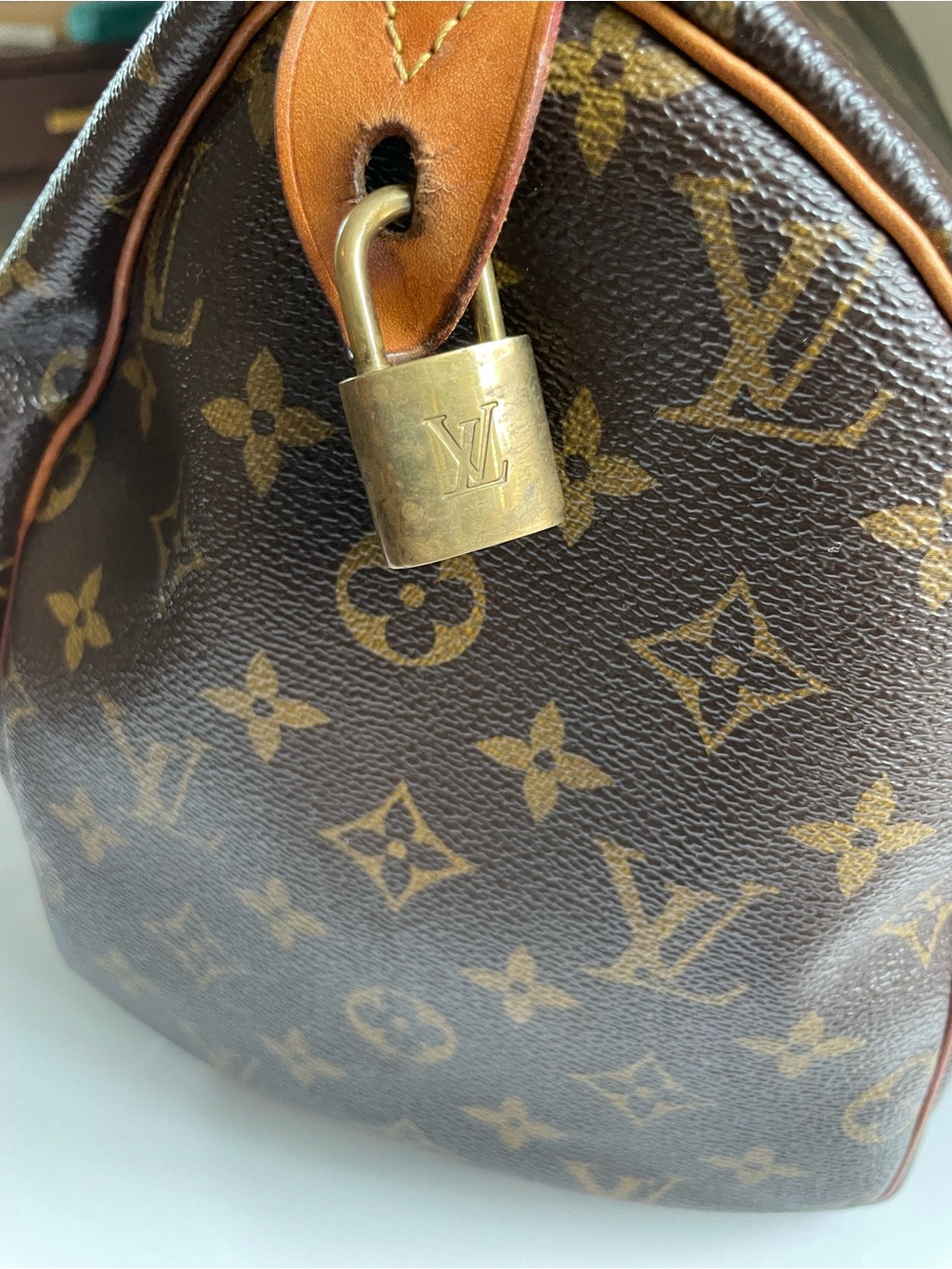 Louis Vuitton Speedy 30 | Monogram Canvas | Vintage | 1994 - Picture 6 of 15
